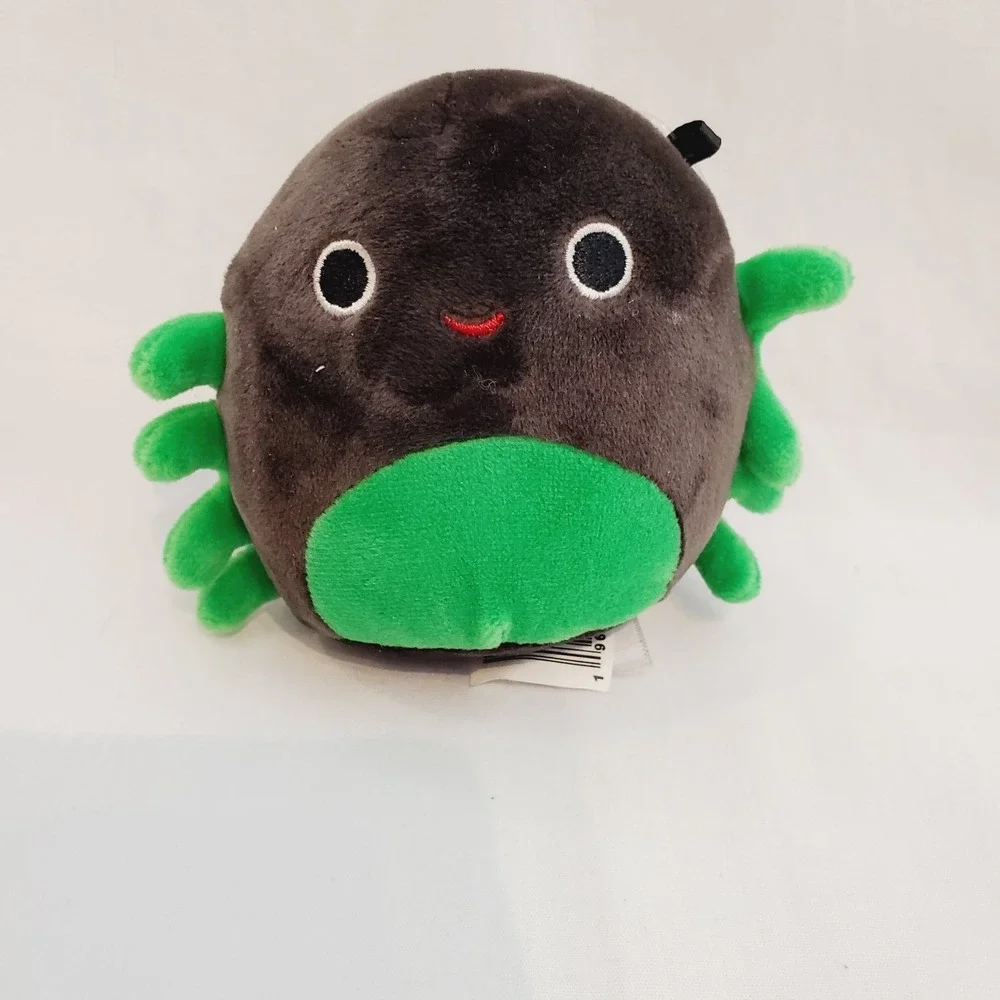 Squishmallows Seymour The Green Black Spider Plush Stuffed Animal Toy 4
